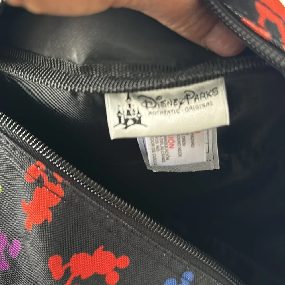 Walt Disney World Multi-Colored Mickey Mouse Silhouette Backpack
